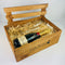 Moet and Champagne Flutes in a gift box