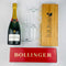 Bollinger French Champagne with Flutes