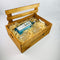 Bombay Sapphire gift inside wood gift crate
