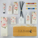 French rose scented soaps and body lotion gift.