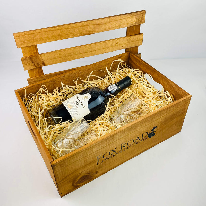 Gift box with Grahams tawny Port