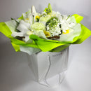 Flower gift bag with Porirua delivery