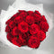 bouquet of twenty red roses