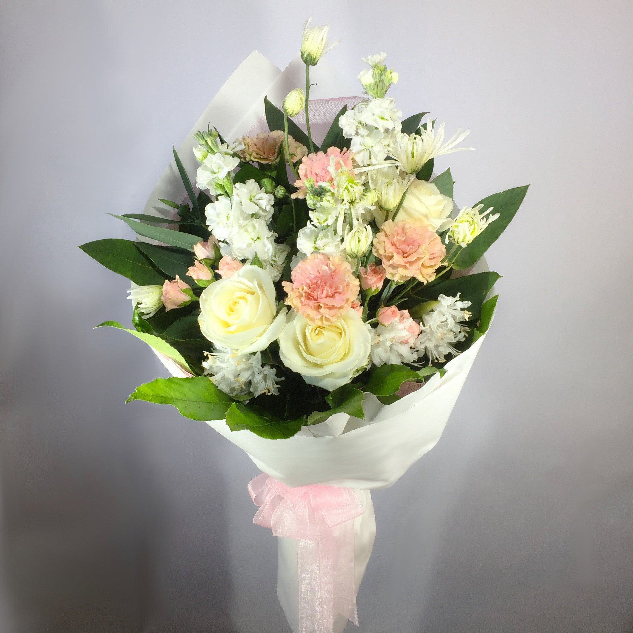 Flowers outside a Wellington funeral