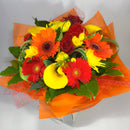 Wellington florist holding boxed flowers