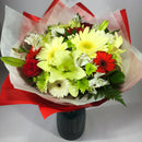 Devotion bouquet created with love in Porirua florist studio