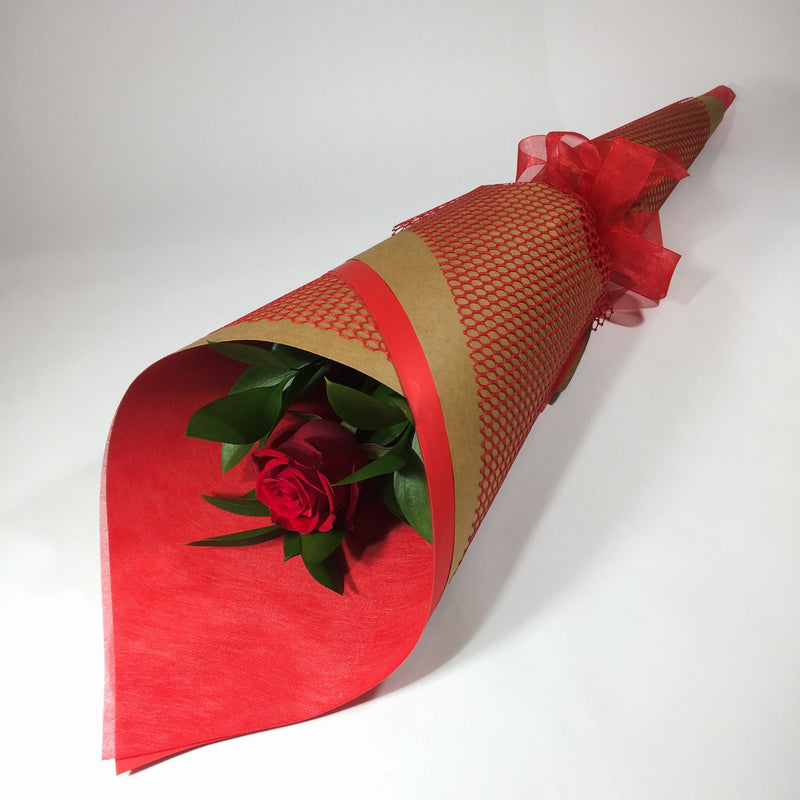 single red rose for Wellington Valentine's Day