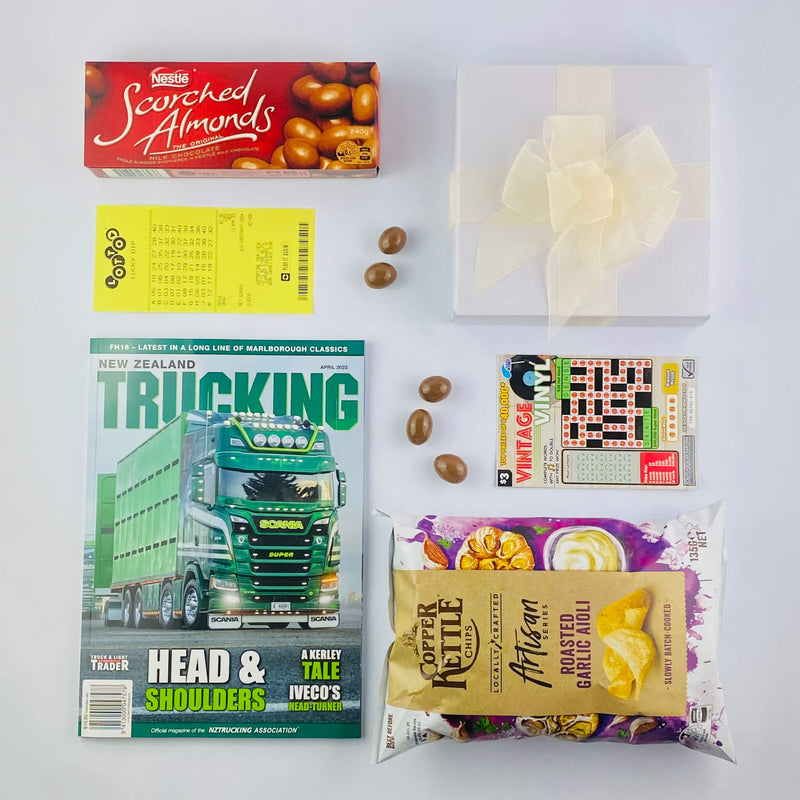 NZ Trucking Magazine gift with lotto