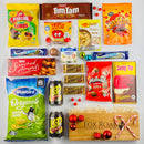 Kiwiana Christmas theme gift box, cookie time with Whittaker's chocolates and L&P